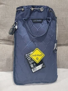 Caja fuerte portátil antirrobo Pacsafe Travelsafe 5L GII - Nueva con etiquetas - Azul - Imagen 1 de 6