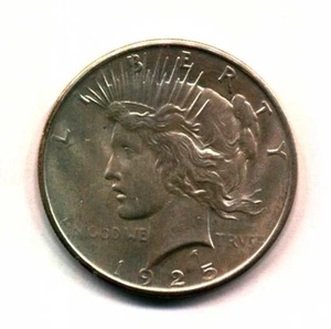 1925 PEACE DOLLAR ~  BU - Picture 1 of 2