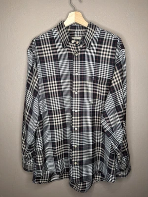 Burberry London Regular Fit Check Cotton Shirt Men's Large Plaid Button Down Lux - Image 1 of 4