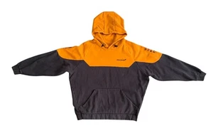 Felpa con cappuccio pullover McLaren Formula 1 F1 2020 Racing Team arancione grigio XL - Foto 1 di 9