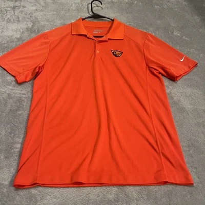 Oregon State Beavers Polo Shirt Mens Medium Nike Golf NCAA Dri-FIT Performance - Image 1 of 4
