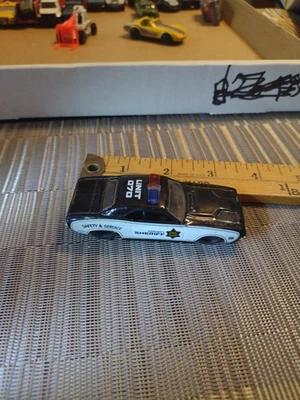 JADA: 1970 Dodge Challenger, County Sheriff, UNIT 070.  BLACK & WHITE K18  - Image 1 of 4