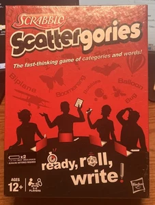 Scrabble Scattergories Game - 2012 Hasbro - Sealed - Picture 1 of 3