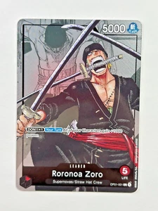 One Piece Card Roronoa Zoro OP01-001 25th Anniversary Premium Collection ENGLISH - Photo 1 sur 2