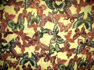 Hoffman International Natures Elements Pink Purple Blue Gold Metallic Butterfly - Picture 1 of 1