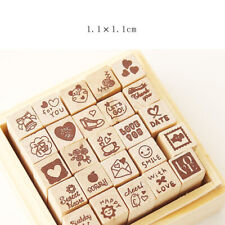 Wooden Printing Stamps Wood Block Stamps Carved Wooden Stamps Wooden Stamp Set