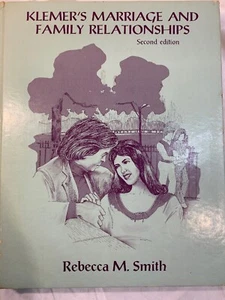 Klemer's Marriage and Family Relationships by Rebecca M. Smith (1975, Hardcover) - Bild 1 von 12