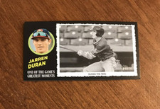 Jarren Duran 2020 Topps Heritage Minor League #12 Boston Red Sox