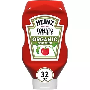Heinz Organic Tomato Ketchup, 32 oz Bottle - Picture 1 of 8