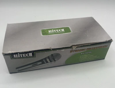 Ritech Dynamic Mircrophone Gray Hi-Fidelity Uni-Directional RJ-4200 - Image 1 of 4