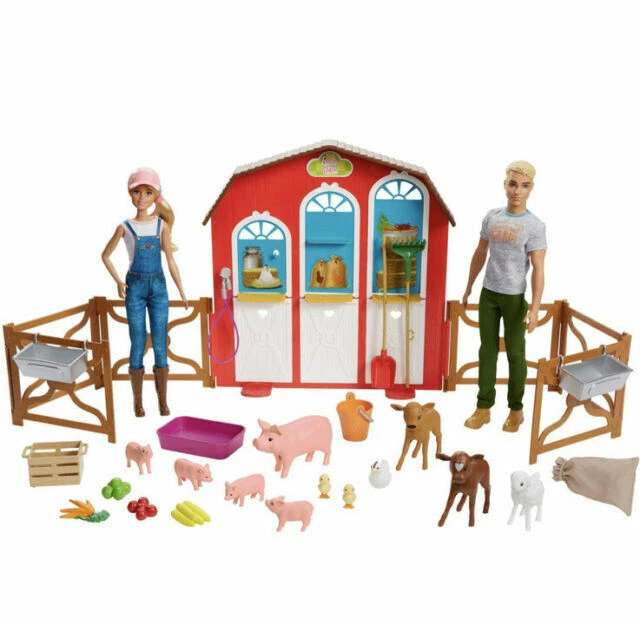 Barbie GFF51 Fun on the farm- Playset