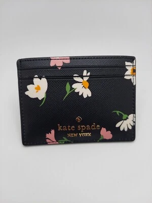 NEW KATE SPADE New York Madison Floral Waltz Small Slim Card Holder - MSRP $89 - Image 1 of 4