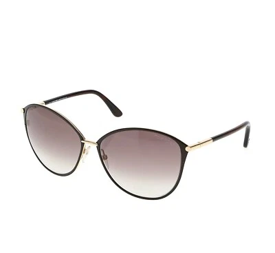 Gafas de sol Tom Ford Penelope 59 mm degradadas ojo de gato R1067 Foto 1 de 4