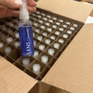 CASE OF 72 Lens Cleaner Spray Liquid Eyeglass 59 Ml 2 Fl Oz EYE WISH Anti Streak - Picture 1 of 9