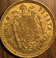 1966 SPAIN 1 PESETA COIN
