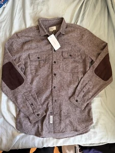 Frank & Oak gesprenkeltes geknöpftes Hemd schmale Passform Medium 89,50 $ - Bild 1 von 6