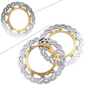 1 Pair Front Brake Disc Rotors Fit BMW S1000RR S1000RR ABS 2009-14/ S1000R 13-15 - Picture 1 of 7