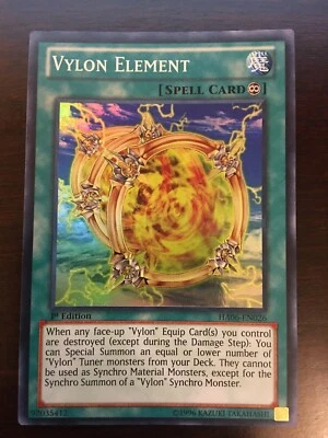 Vylon Element HA06-EN026 YuGiOh! Spell SUPER RARE Hidden Arsenal 6 1st Ed NM x1 - Image 1 of 2
