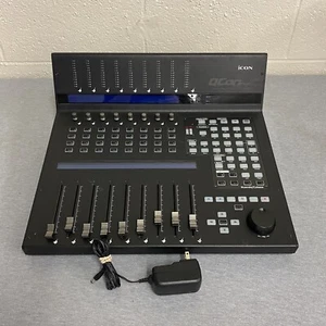 Icon QCon Pro X USB MIDI Control Surface DAW Controller w/ Motorized Faders - Picture 1 of 10