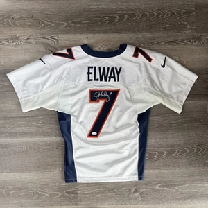 JOHN ELWAY Broncos Signed Auto Jersey JSA Certified Nike NFL Pro Line Size 44 - Picture 1 of 5