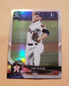 2018 Bowman Chrome Draft Refractors #BDC194 Cody Deason