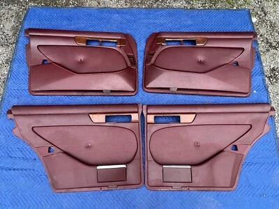 1979-1985 Mercedes 300SD W126 двери карта панели набор передней/задней 1267370270 OE #318EM - Изображение 1 из 4