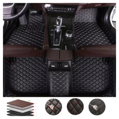 For Volvo Car Floor Mats Carpet Fit All Models Waterproof Leather All-seasons - Image 1 of 4