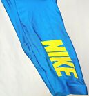 Nos Nike Cycling Shorts Blue Yellow Unisex Size XS