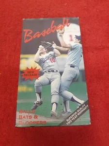 1990 Baseball Balls, Bats and Bloopers ~ VHS CobyCo Home Video - Picture 1 of 3