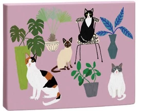 Cat Palais Note Card Set - Roger la Borde - Picture 1 of 5