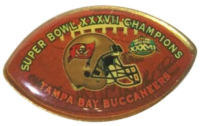 Tampa Bay Buccaneers Super Bowl Solapa Sombrero Pin NFL Fútbol Americano De Colección Nuevo - Imagen 1 de 2
