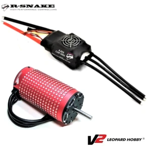 400A Car ESC 16S R-Snake + Leopard 58113 700KV 15S Brushless Motor for 1/5 Cars - Picture 1 of 9