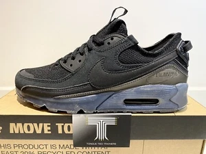 Nike Air Max 90 Terrascape “Black”~ DQ3987 002 ~ Uk Size 7 ~ Euro 41 - Picture 1 of 7
