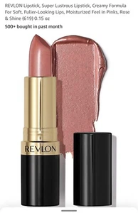 Pack Of 4 REVLON Lipstick, Super Lustrous Lipstick, Creamy Formula For Soft 619 - Picture 1 of 4