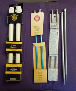 Stricknadeln Konvolut 4 Paar - gebraucht - Bild 1 von 1