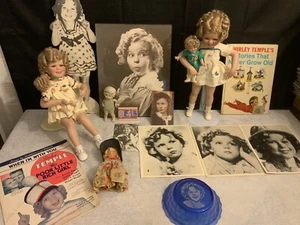 Shirley Temple Collection Dolls & Misc a Lot of 15 Items All Vintage - Picture 1 of 12