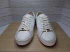Michael Kors Leather Woven Womens Lace Up Shoes Size 9