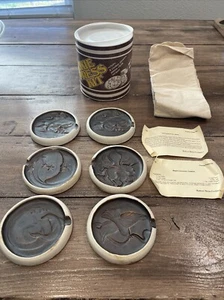 Kit de prensa de galletas de cerámica Robert Weiss de colección - MCM mediados de siglo - Imagen 1 de 7