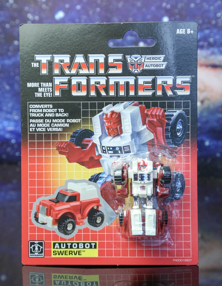 Hasbro Transformers Vintage G1 Reissue Exclusive Autobot Swerve NEW US seller - Image 1 of 1