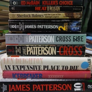 Erwachsene Krimi/Thriller Buch Lot 9 insgesamt: James Patterson, Ed Mcbain usw. - Bild 1 von 23