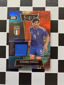 2022-23 Panini Select FIFA Select Sandro Tonali Tie-Dye Prizm /25 Italy - Picture 1 of 2