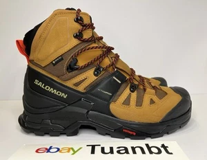 NUEVAS Botas Salomon Quest 4 GTX 4D Exterior Gore-Tex Para Hombre Marrón/Negro 417564 - Imagen 1 de 8