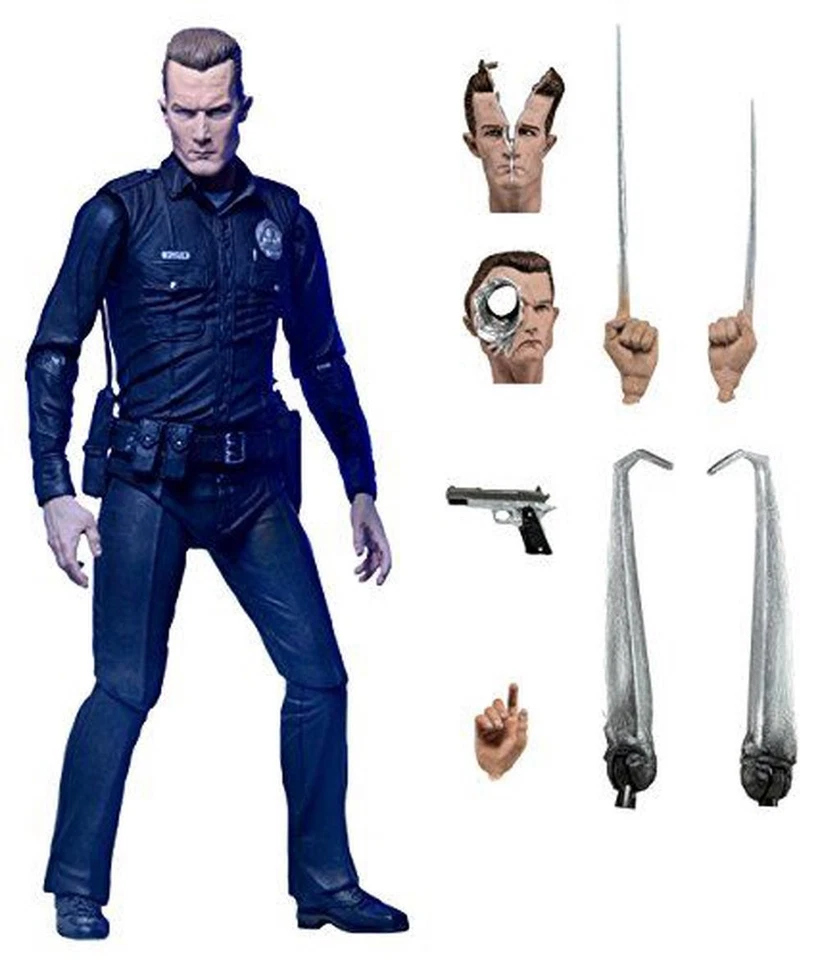 Ultimate T-1000 Terminator Action Figure, 2-7" - NECA - Image 1 of 1