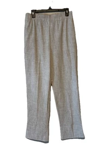 ZARA Pantalone Carriera Grigio Elastico Vita Elasticizzato Casual Uomo Taglia Media - Foto 1 di 4