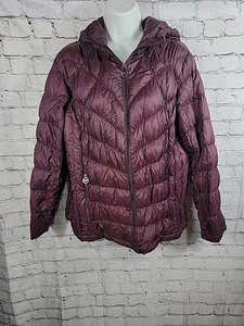 Michael Michael Kors Jacke Damen OX Burgundy Packable Down Puffer Kapuze - Bild 1 von 9