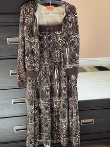 Juicy Couture ~ seltenes 2er Set ~ Paisley Velour Stufenrock & Hoody Jacke Gr. ~ SM. - Bild 1 von 18