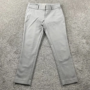 Loft Outlet Pants Women 8 Gray Modern Skinny Ankle Work Casual Career Comfort - Picture 1 of 15