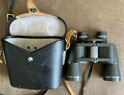 Vintage SIMOR 7x,35 Wide Angle Field Binoculars Coated Lenses Japan - Image 1 of 4
