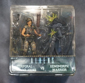 Aliens Caporale Dwayne Hicks Vs Xenomorph Warrior NECA 2013 L - Foto 1 di 8