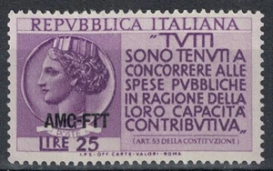 TRIEST A 1954 Einkommensanzeige MH* - Bild 1 von 1